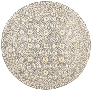 Safavieh Micro-Loop 801 Hand Tufted 80% Wool and 20% Cotton Transitional Rug MLP801H-24