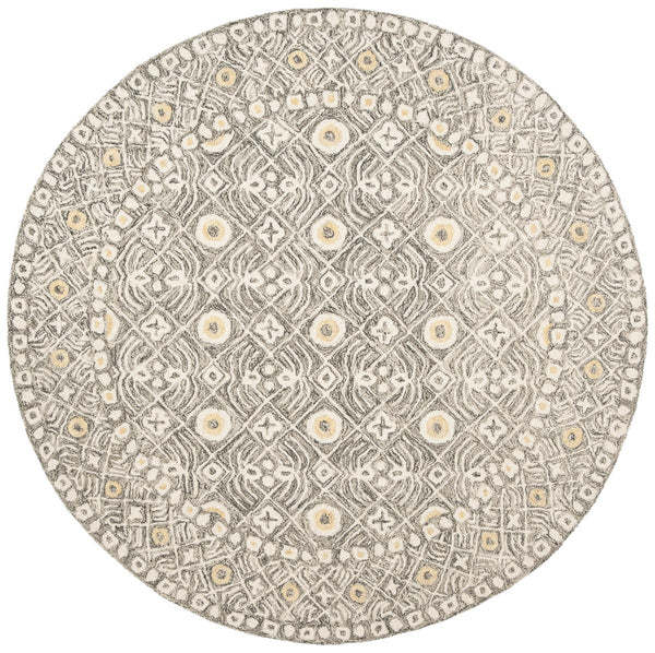 Safavieh Micro-Loop 801 Hand Tufted 80% Wool and 20% Cotton Transitional Rug MLP801H-24