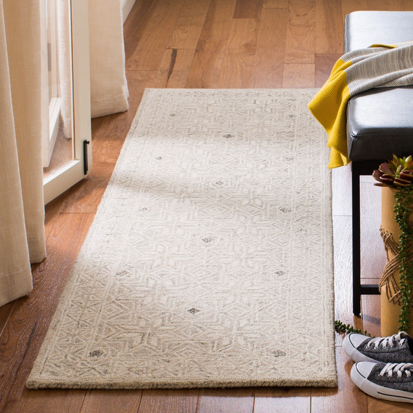 Safavieh Micro-Loop 802 Hand Tufted 80% Wool and 20% Cotton Transitional Rug MLP802G-27