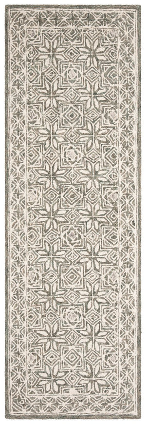 Safavieh Micro-Loop 802 Hand Tufted 80% Wool and 20% Cotton Transitional Rug MLP802M-27