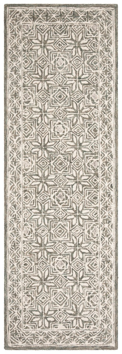 Safavieh Micro-Loop 802 Hand Tufted 80% Wool and 20% Cotton Transitional Rug MLP802M-27