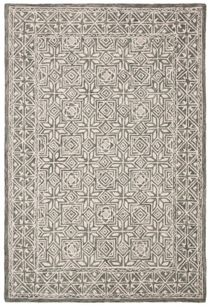 Safavieh Micro-Loop 802 Hand Tufted 80% Wool and 20% Cotton Transitional Rug MLP802M-24