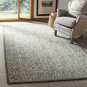 Safavieh Micro-Loop 802 Hand Tufted 80% Wool and 20% Cotton Transitional Rug MLP802M-24