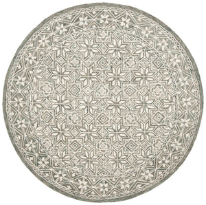 Safavieh Micro-Loop 802 Hand Tufted 80% Wool and 20% Cotton Transitional Rug MLP802M-24