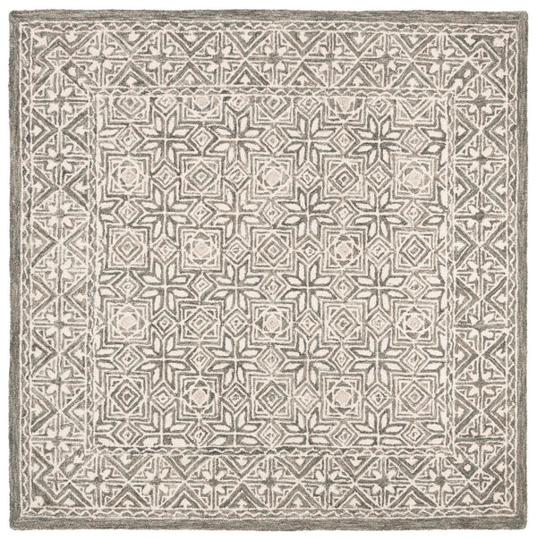 Safavieh Micro-Loop 802 Hand Tufted 80% Wool and 20% Cotton Transitional Rug MLP802M-24