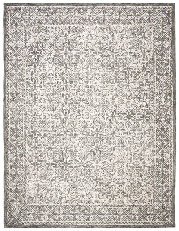 Safavieh Micro-Loop 802 Hand Tufted 80% Wool and 20% Cotton Transitional Rug MLP802M-24