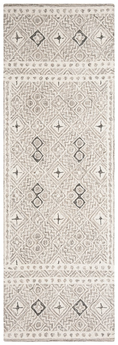 Safavieh Micro-Loop 803 Hand Tufted 80% Wool and 20% Cotton Transitional Rug MLP803F-27