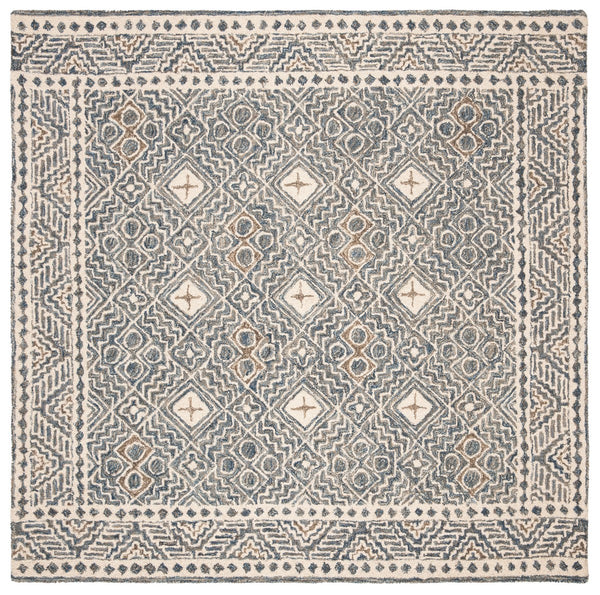 Safavieh Micro-Loop 803 Hand Tufted 80% Wool and 20% Cotton Transitional Rug MLP803M-24