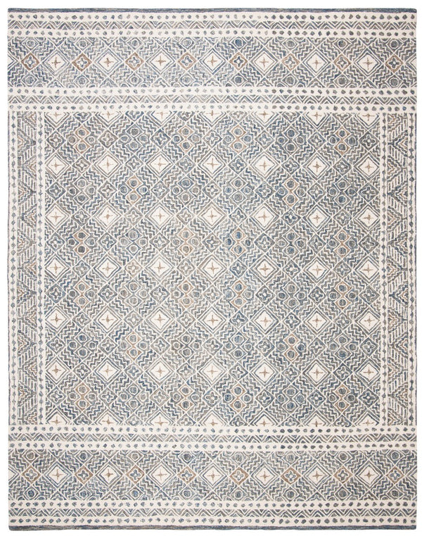 Safavieh Micro-Loop 803 Hand Tufted 80% Wool and 20% Cotton Transitional Rug MLP803M-24
