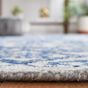 Safavieh Micro-Loop 955 Hand Tufted Wool and Cotton with Latex Contemporary Rug MLP955M-8