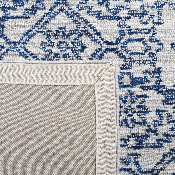 Safavieh Micro-Loop 955 Hand Tufted Wool and Cotton with Latex Contemporary Rug MLP955M-8