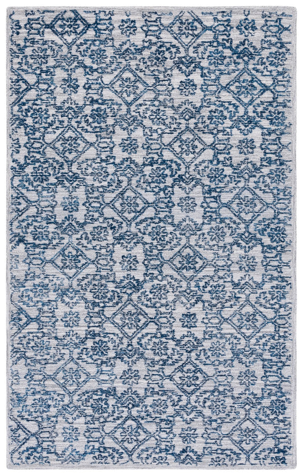 Safavieh Micro-Loop 955 Hand Tufted Wool and Cotton with Latex Contemporary Rug MLP955M-8