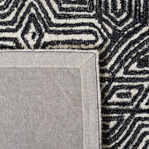 Safavieh Micro-Loop 956 Hand Tufted Wool and Cotton with Latex Contemporary Rug MLP956Z-8