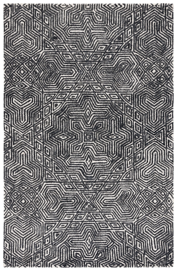 Safavieh Micro-Loop 956 Hand Tufted Wool and Cotton with Latex Contemporary Rug MLP956Z-8