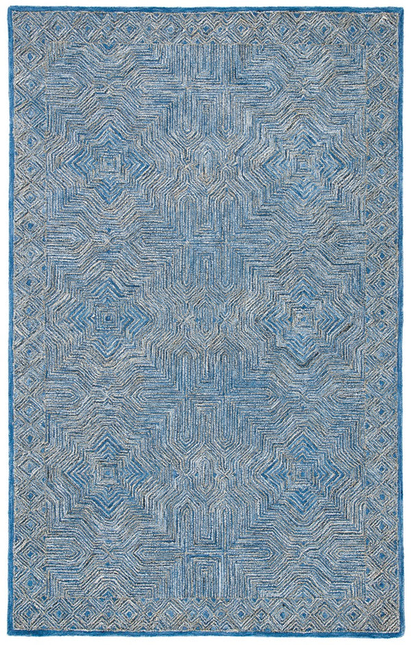 Safavieh Micro-Loop 975 Hand Tufted 80% Wool and 20% Cotton Contemporary Rug MLP975M-8