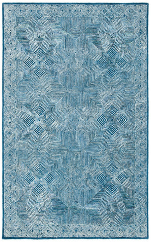 Safavieh Micro-Loop 975 Hand Tufted 80% Wool and 20% Cotton Contemporary Rug MLP975N-8