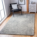 Micro-Loop 976 Contemporary Hand Tufted 80% Wool, 20% Cotton Rug Grey