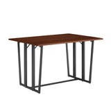 Walker Edison Memphis Modern/Contemporary 47" Modern Drop-Leaf Dining Table MMDK48DTDWV