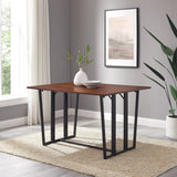 Walker Edison Memphis Modern/Contemporary 47" Modern Drop-Leaf Dining Table MMDK48DTDWV