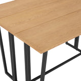 Walker Edison Memphis Modern/Contemporary 47" Modern Drop-Leaf Dining Table MMDK48DTLAV