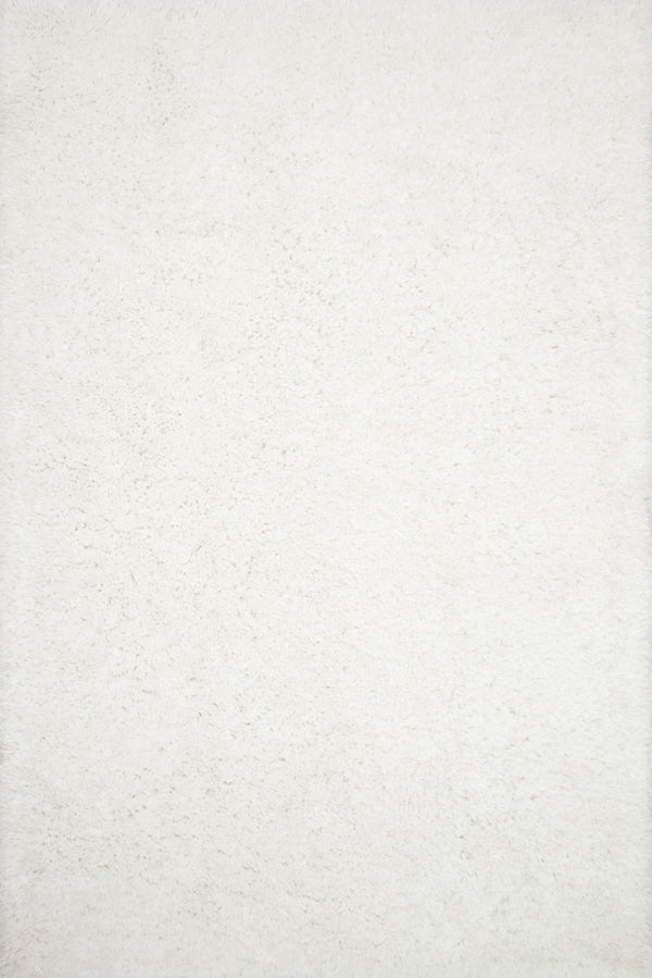 Loloi Mila Shag MIL-01 100% Polyester Pile Hand Tufted Shags Rug MMILMIL-01WH0093D0