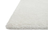 Loloi Mila Shag MIL-01 100% Polyester Pile Hand Tufted Shags Rug MMILMIL-01WH0093D0