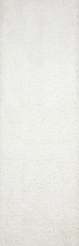 Loloi Mila Shag MIL-01 100% Polyester Pile Hand Tufted Shags Rug MMILMIL-01WH0093D0