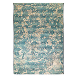 Trans-Ocean Liora Manne Marina Stormy Casual Indoor/Outdoor Power Loomed 75% Polypropylene/25% Polyester Rug Sea 8'10" x 11'9"