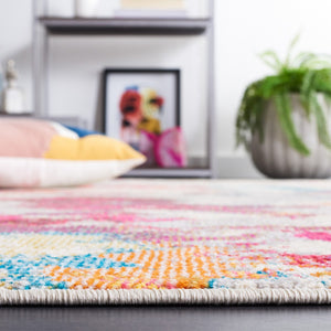 Safavieh Monaco 270 Modern Power Loomed Rug Grey / Multi MNC270F-9