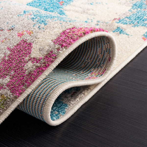 Safavieh Monaco 270 Modern Power Loomed Rug Grey / Multi MNC270F-9