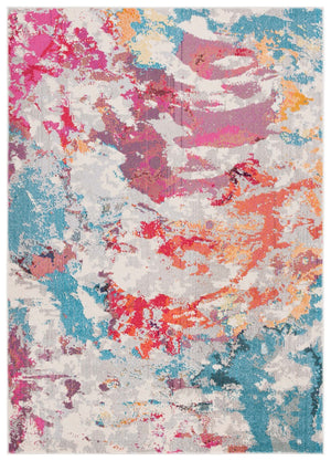 Safavieh Monaco 270 Modern Power Loomed Rug Grey / Multi MNC270F-9