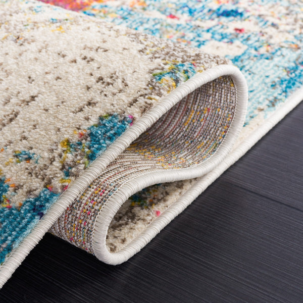 Safavieh Monaco 272 Modern Power Loomed Rug Ivory / Multi MNC272A-9