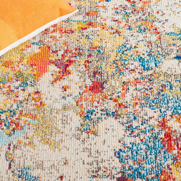 Safavieh Monaco 272 Modern Power Loomed Rug Ivory / Multi MNC272A-9