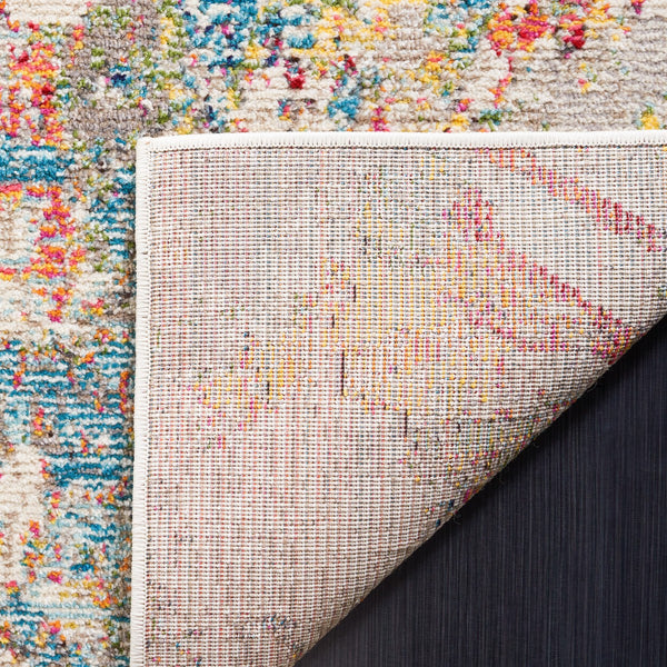 Safavieh Monaco 272 Modern Power Loomed Rug Ivory / Multi MNC272A-9