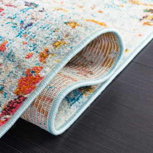 Safavieh Monaco 274 Modern Power Loomed Rug Grey / Multi MNC274F-9