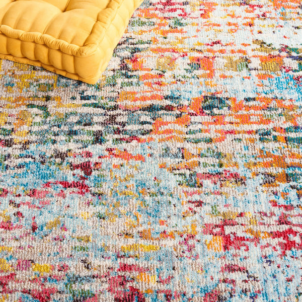 Safavieh Monaco 274 Modern Power Loomed Rug Grey / Multi MNC274F-9