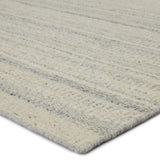 Jaipur Living Culver Handmade Striped Light Gray/ Cream Area Rug (9'X12')