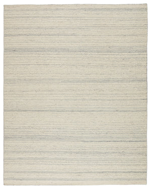 Jaipur Living Culver Handmade Striped Light Gray/ Cream Area Rug (9'X12')