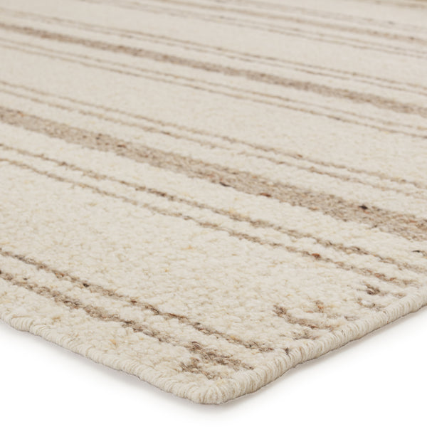Jaipur Living Torin Handmade Striped Cream/ Brown Area Rug (9'X12')