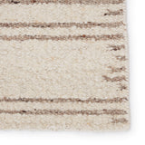 Jaipur Living Torin Handmade Striped Cream/ Brown Area Rug (9'X12')