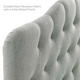 Annabel Full Upholstered Fabric Headboard Gray MOD-5156-GRY