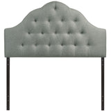 Sovereign King Upholstered Fabric Headboard Gray MOD-5166-GRY
