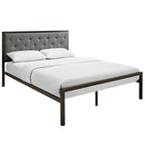 Mia Queen Fabric Bed