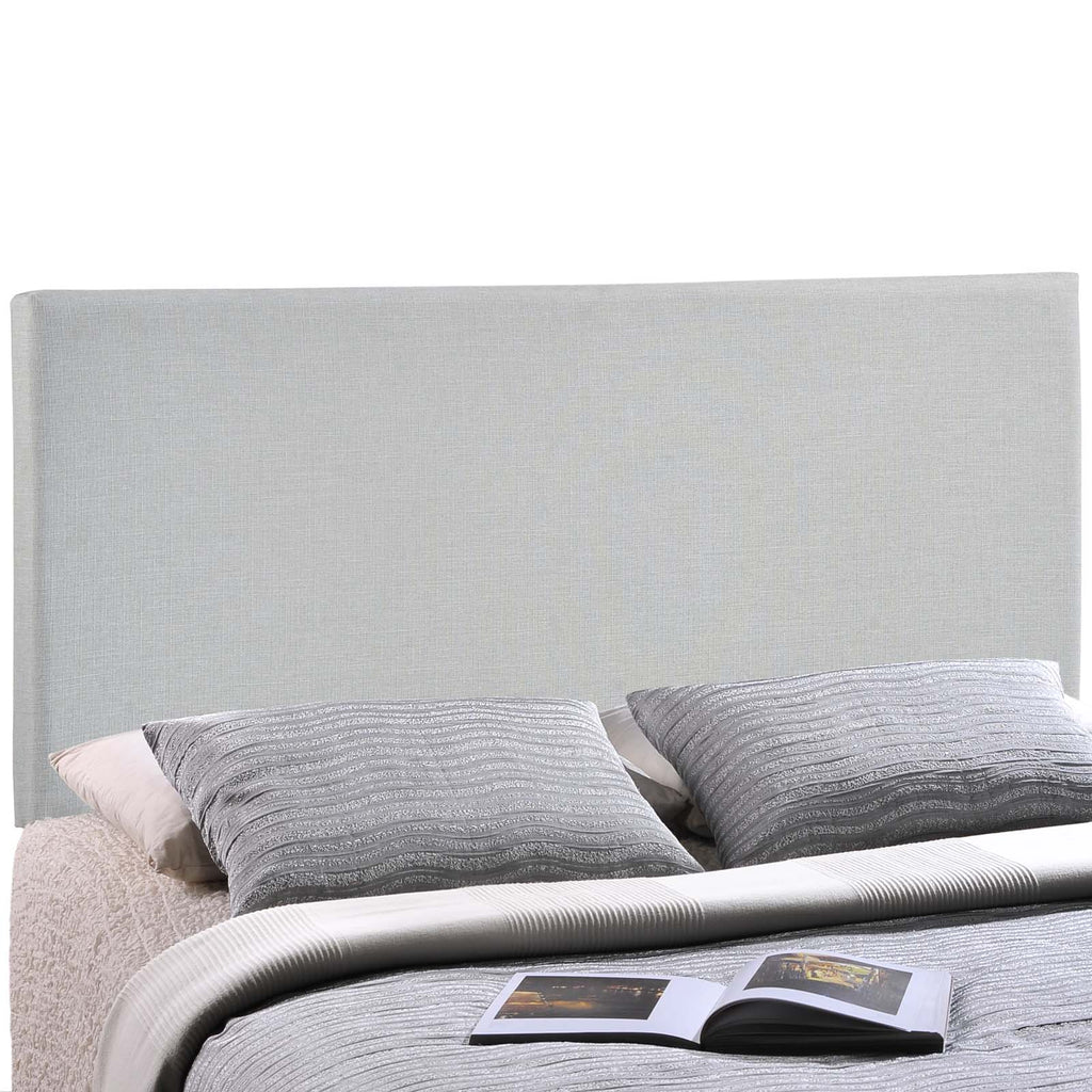 Region King Upholstered Fabric Headboard Sky Gray MOD-5212-GRY