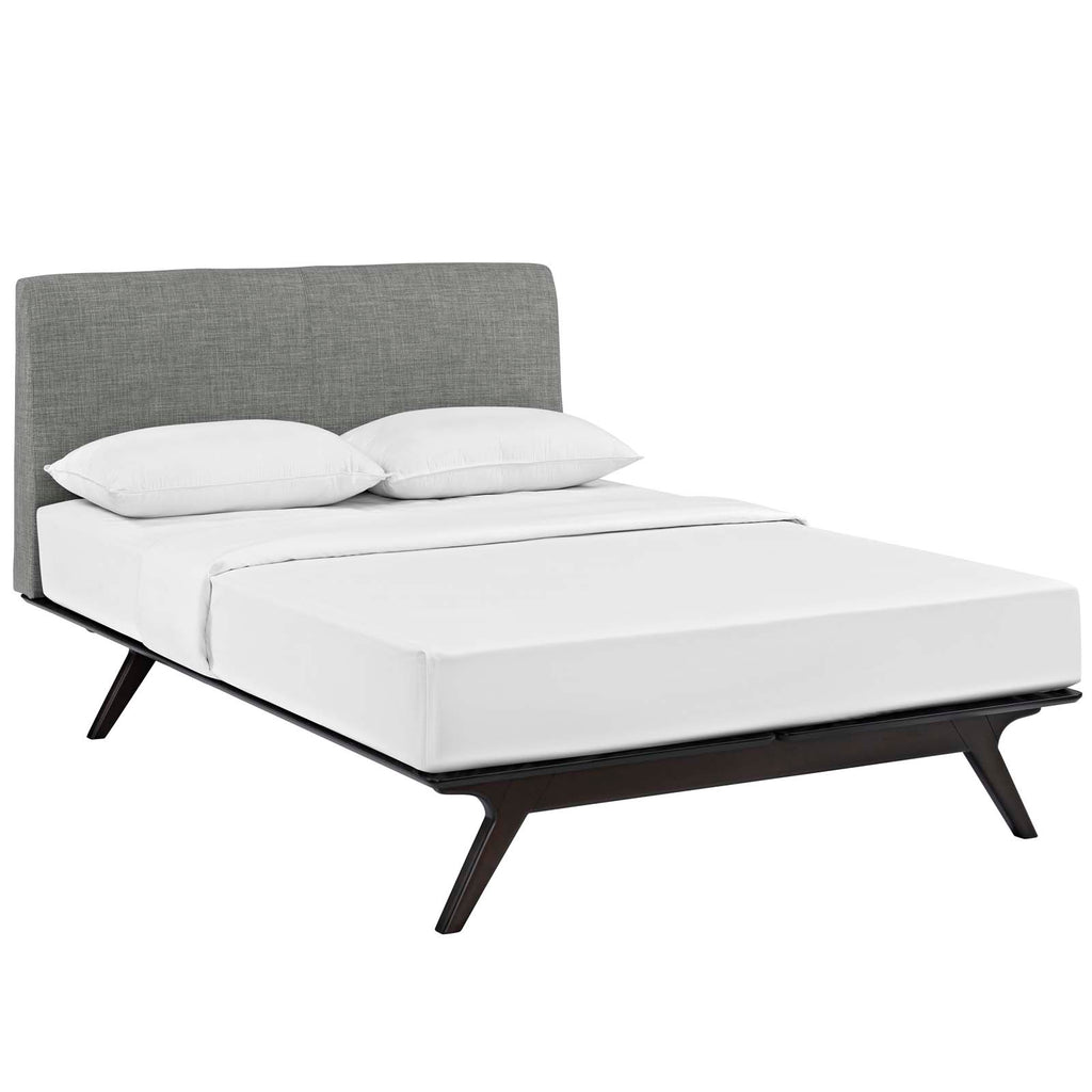 Tracy Queen Bed Cappuccino Gray MOD-5238-CAP-GRY