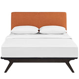 Tracy Queen Bed Cappuccino Orange MOD-5238-CAP-ORA