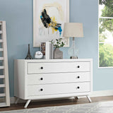 Tracy Wood Dresser White MOD-5241-WHI