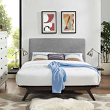 Tracy 3 Piece Queen Bedroom Set Cappuccino Gray MOD-5257-CAP-GRY-SET