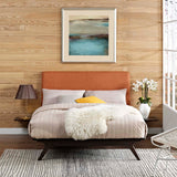 Tracy 3 Piece Queen Bedroom Set Cappuccino Orange MOD-5257-CAP-ORA-SET