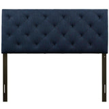 Theodore Full Upholstered Fabric Headboard Navy MOD-5313-NAV